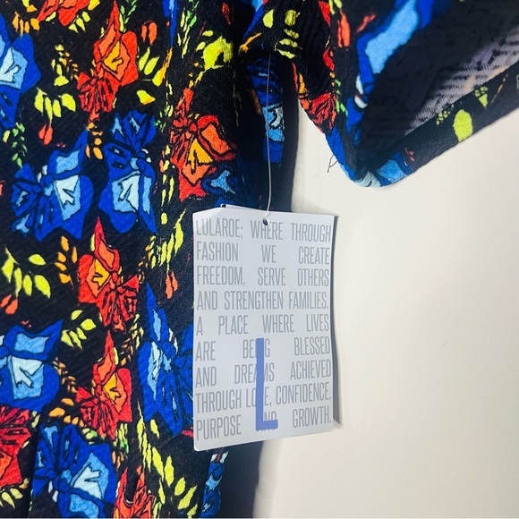 LULAROE Amelia Dress with Pockets L NWT - Picture 5 of 5